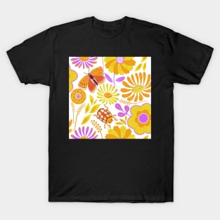 Golden summer florals T-Shirt